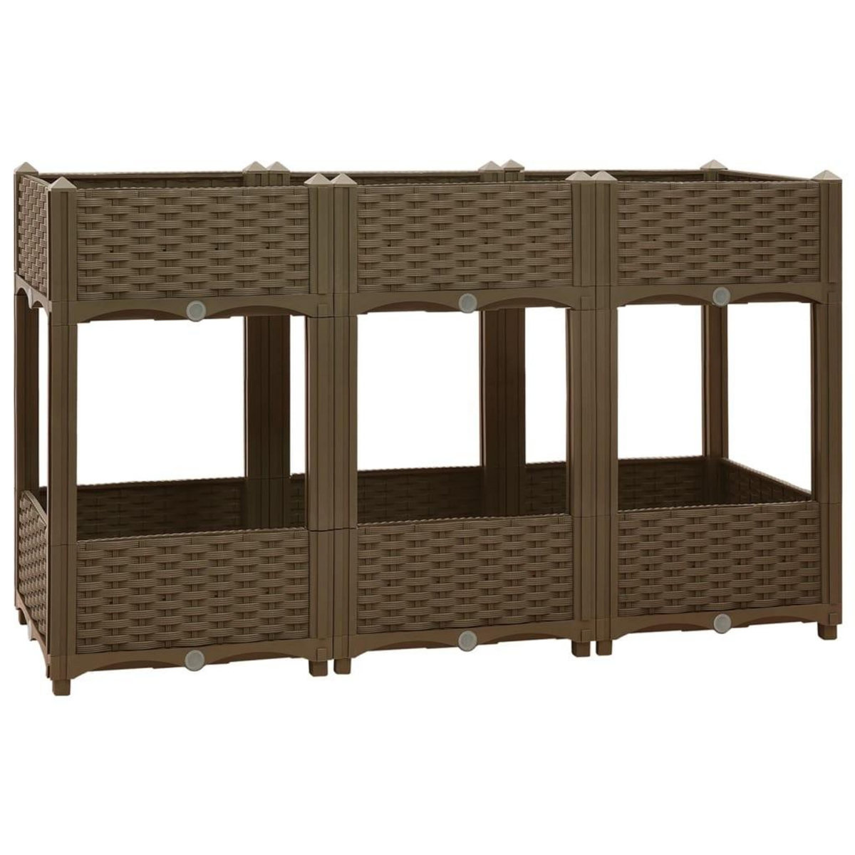 VIDAXL Lit sureleve 120x40x71 cm Polypropylene