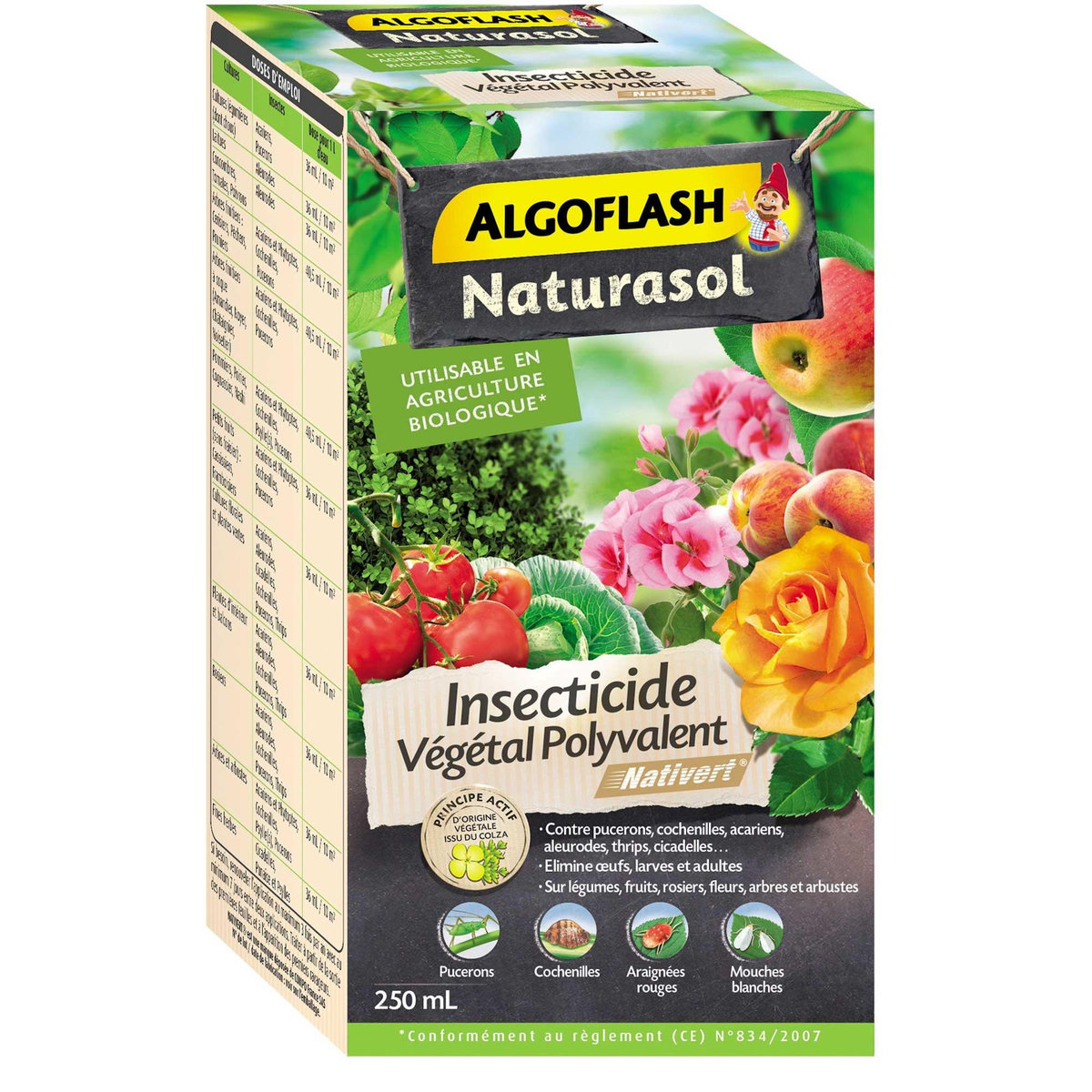ALGOFLASH Insecticide Végétal Polyvalent ALGOFLASH  250 ml 250 ml