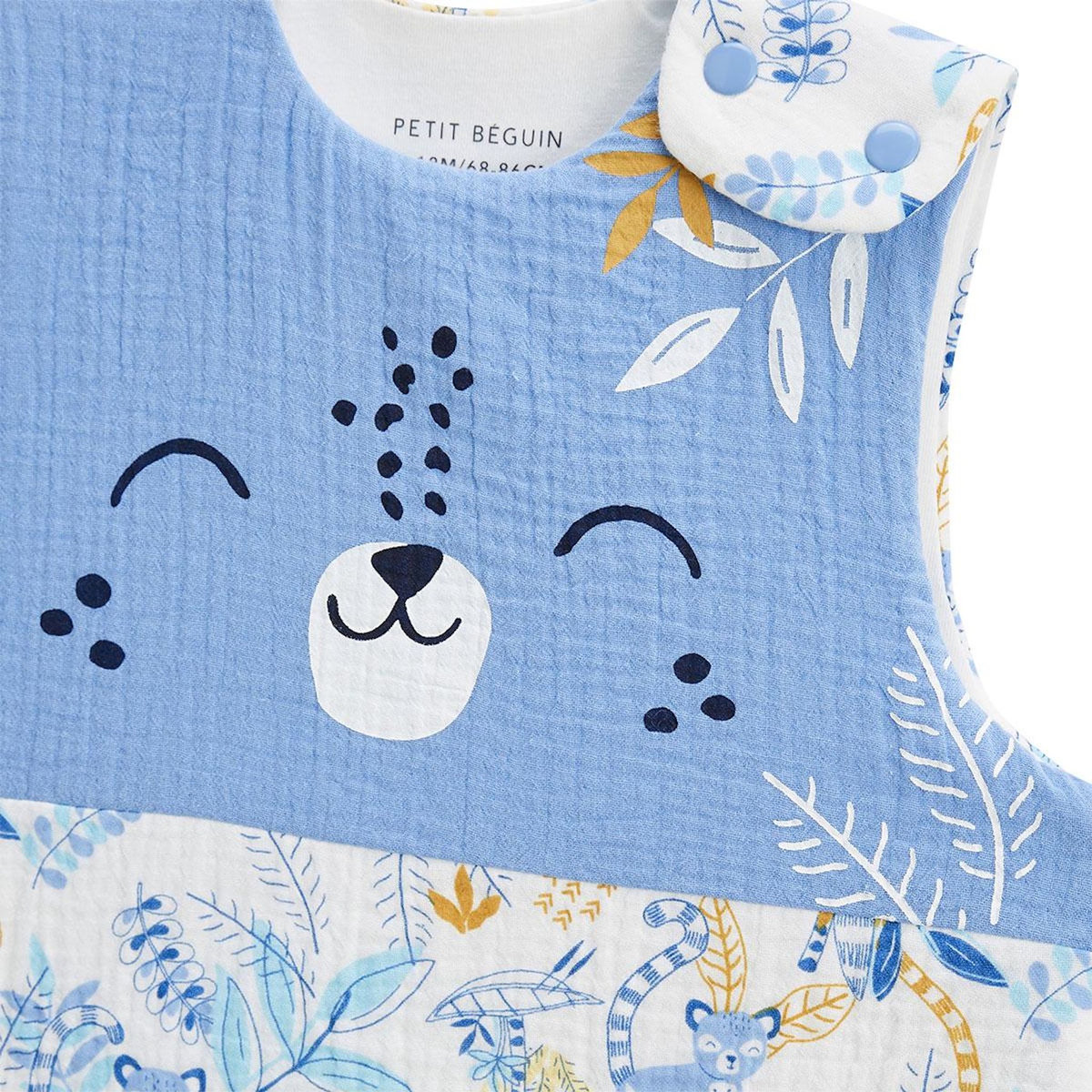 Petit Béguin Gigoteuse d'été en gaze de coton Gamboa