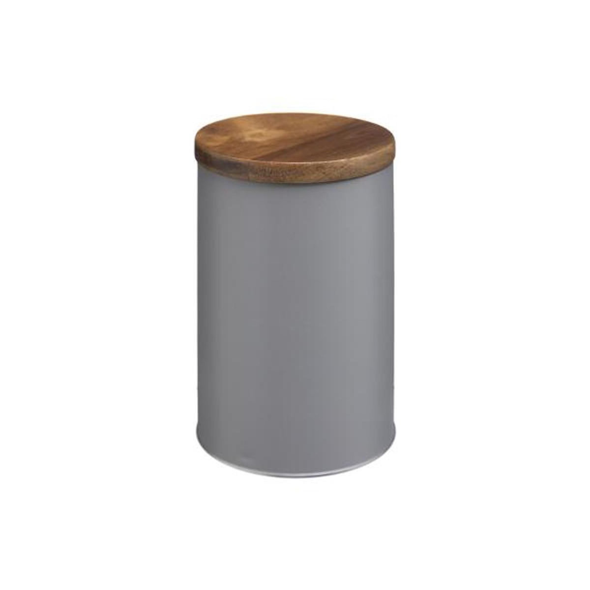 FIVE Boîte de Conservation en Métal  Acacia  15cm Gris