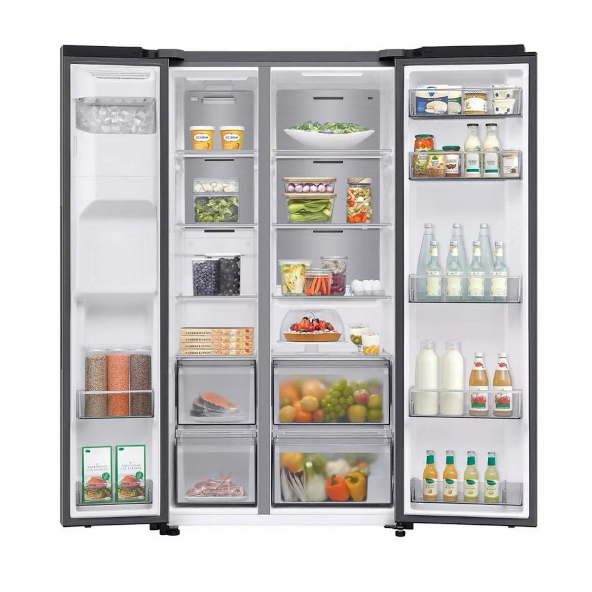 Samsung Réfrigérateur américain 91.2cm 640l ventilé - RS70F64KET