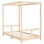 Voir la diapositive 3 : VIDAXL Cadre de lit pour enfant 80x160 cm bois de pin massif