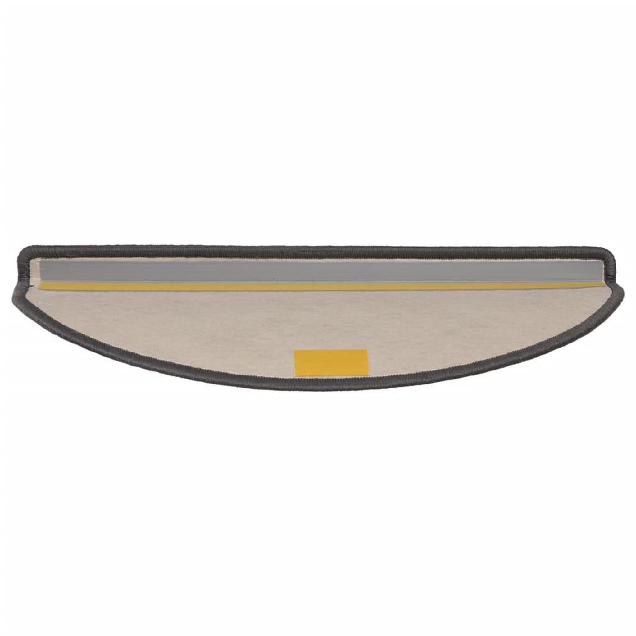 Voir la diapositive 5 : VIDAXL Tapis d'escalier auto-adhesifs 15 pcs Gris et beige 65x21x4 cm