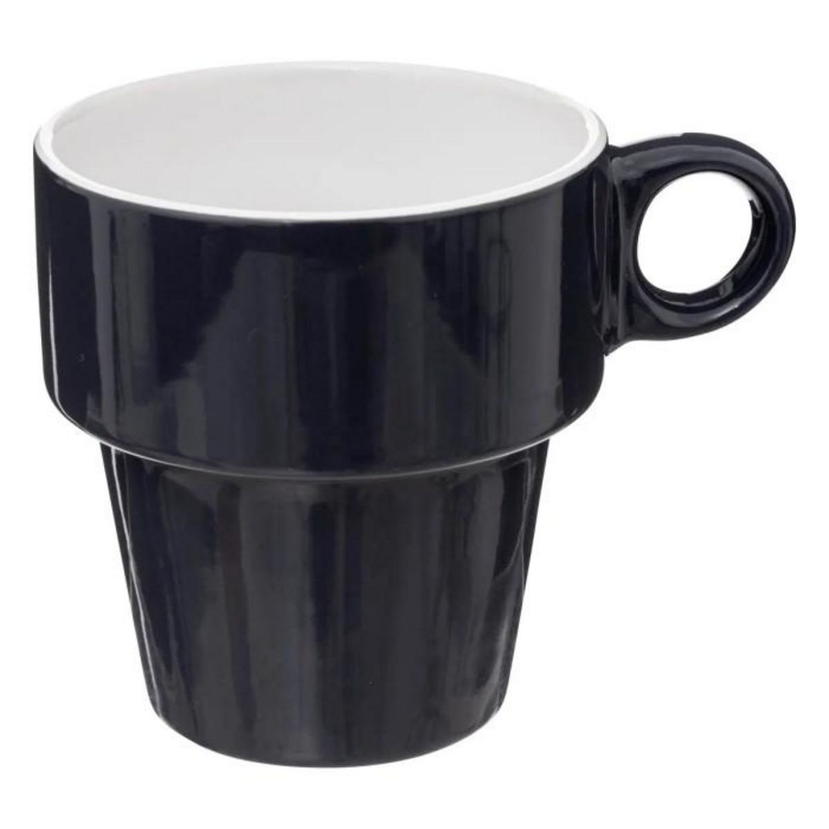 SECRET DE GOURMET Lot de 6 Mugs sur Rack  Colorama  26cl Multicolore