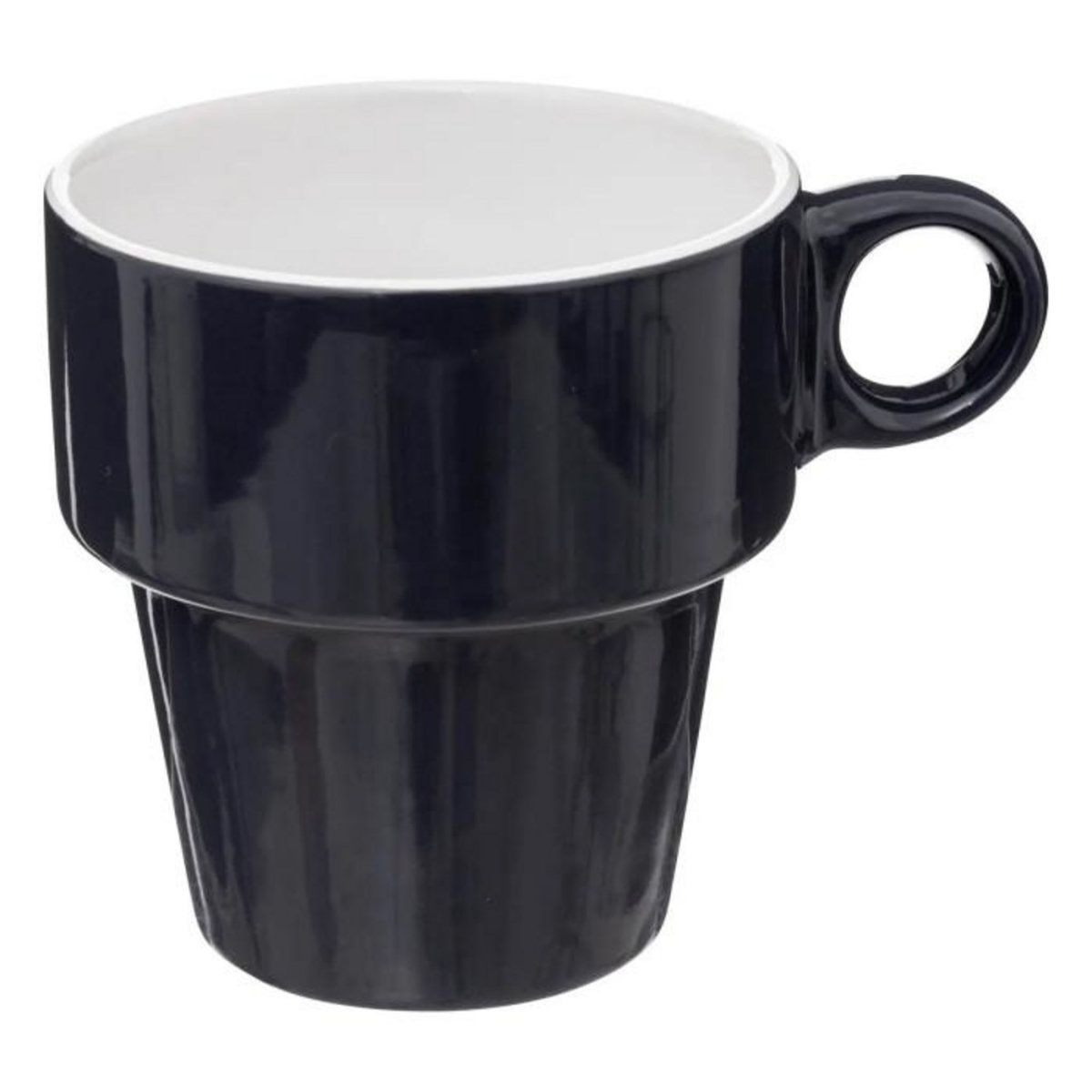 SECRET DE GOURMET Lot de 6 Mugs sur Rack  Colorama  26cl Multicolore