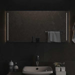 VIDAXL Miroir de salle de bain a LED 100x50 cm