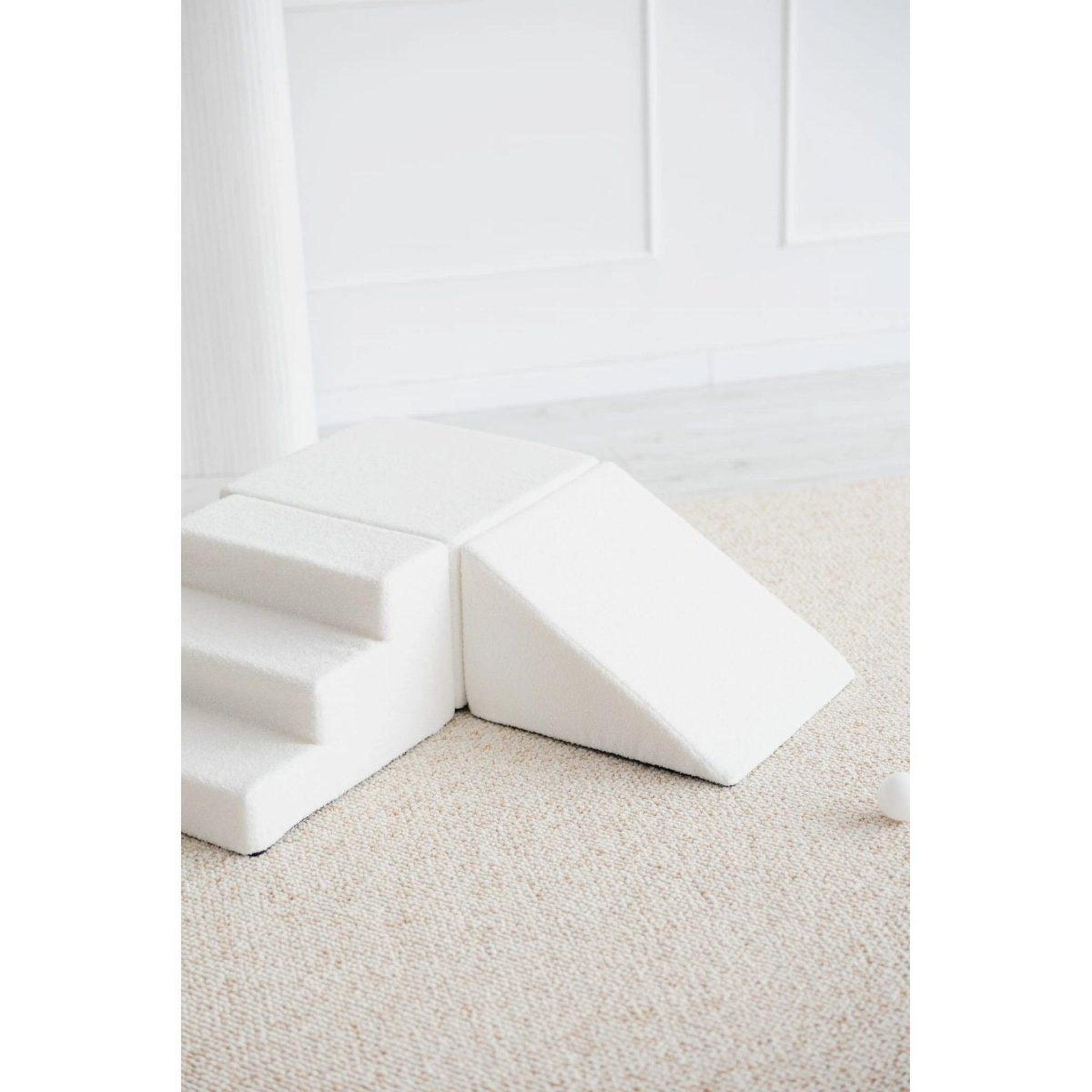Voir la diapositive 4 : MONIO FOR KIDS Parcours de motricité 3 modules en mousse — Blanc