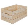 Voir la diapositive 1 : Paris Prix Cagette en Bois  Silver  65cm Naturel