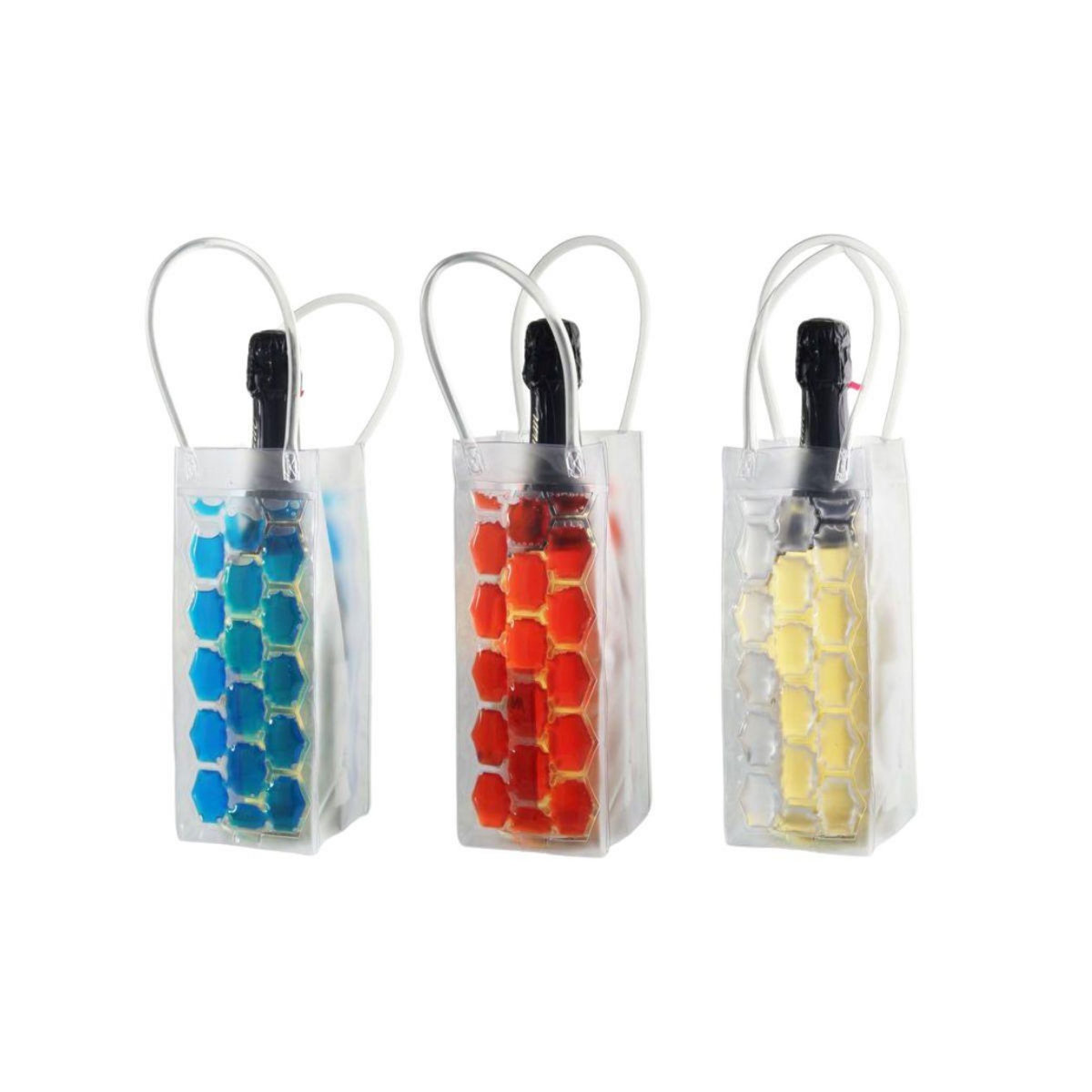 Fackelmann Lot de 3 sacs isothermes pour bouteille Fackelmann Bar Concept