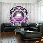 Paris Prix Papier Peint  Fuchsia Landscape. Coloris disponibles : Multicolore