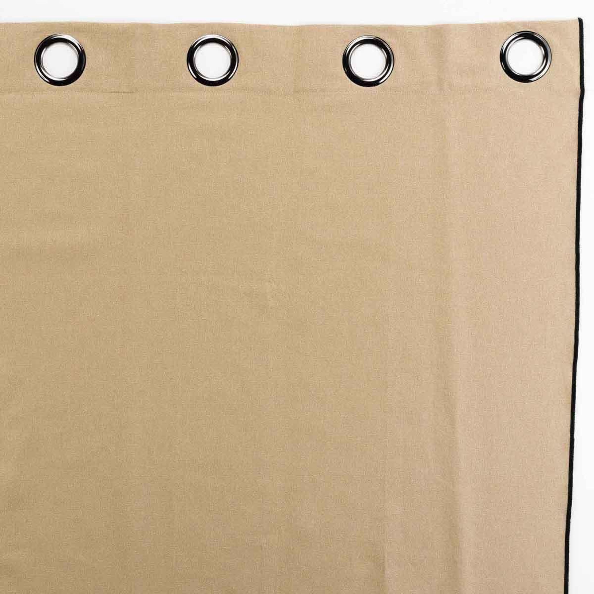 Voir la diapositive 3 : Douceur d'Intérieur Rideau à œillets  mistraline  140x240cm lin
