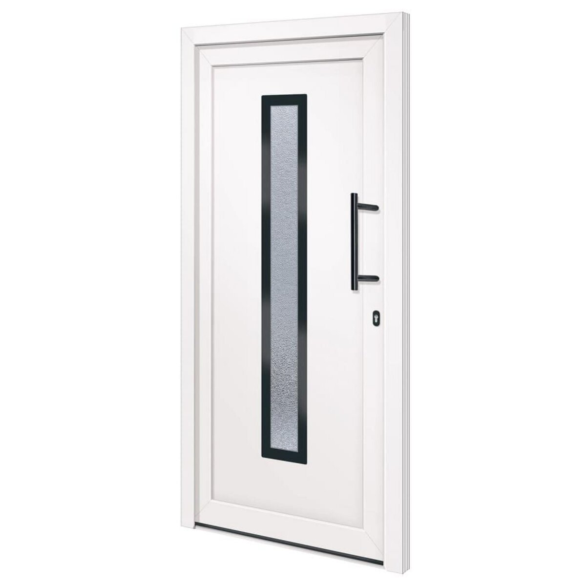 VIDAXL Porte d'entree Blanc 98x200 cm PVC