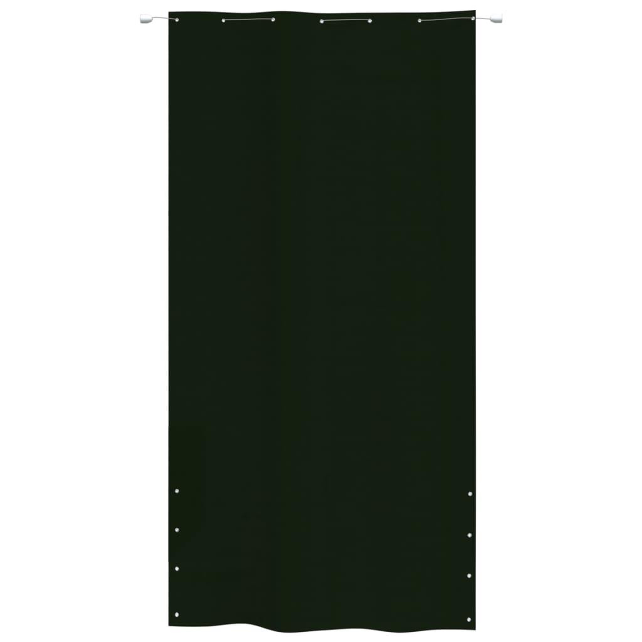 Voir la diapositive 2 : VIDAXL Ecran de balcon Vert fonce 140x240 cm Tissu Oxford