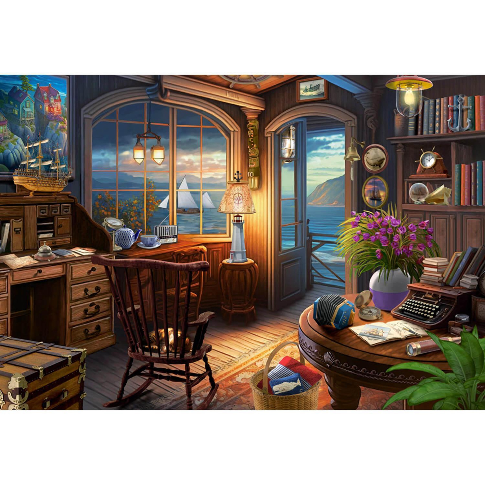 Castorland Puzzle 1000 pièces : La Maison du Marin