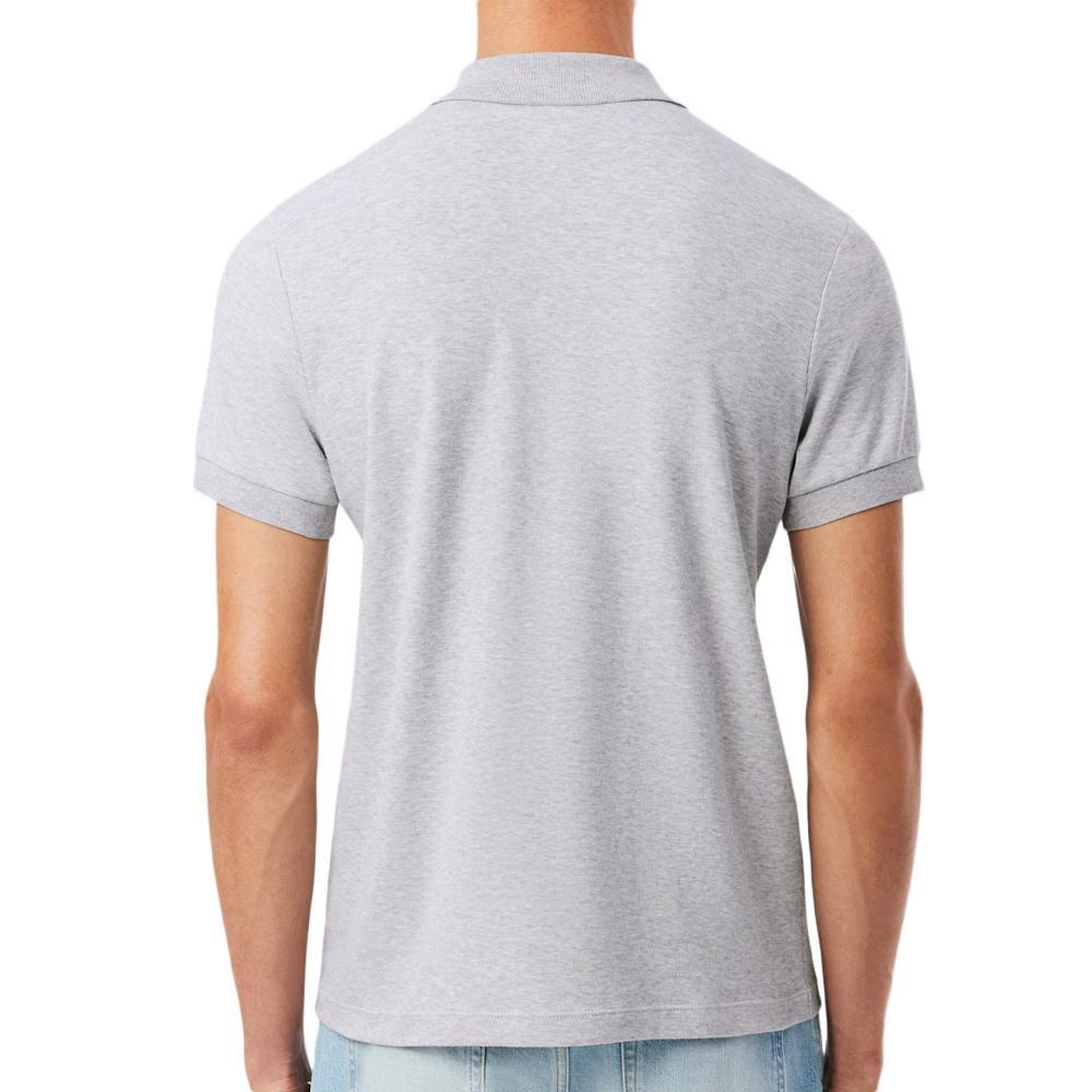Voir la diapositive 2 : Lacoste Polo Gris Homme Lacoste Regular Fit Pima