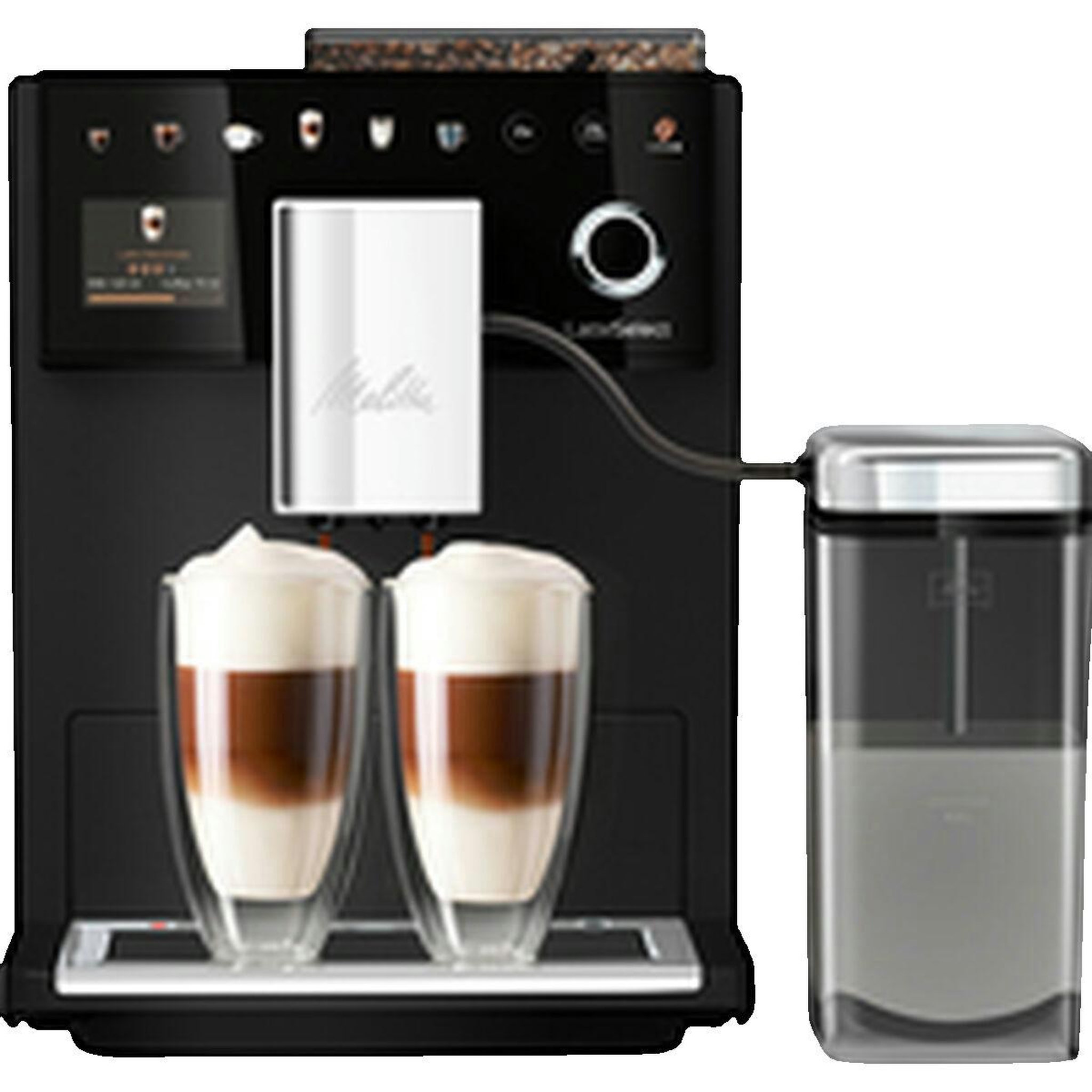Voir la diapositive 3 : Melitta Cafetière Melitta F630-212 Superautomatique avec Broyeur intégré