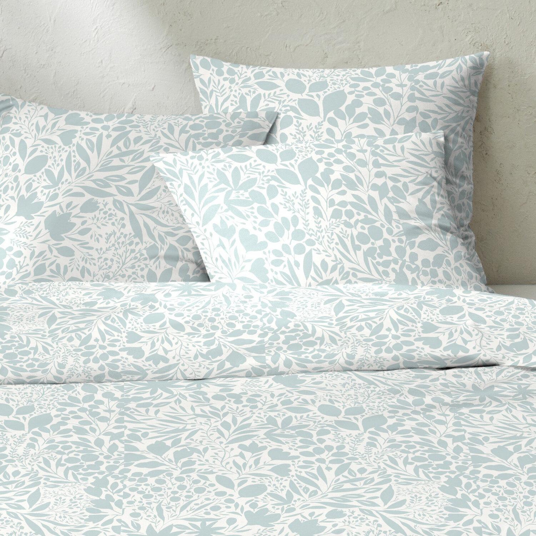 Voir la diapositive 4 : Home collection Parure housse de couette 100% coton 57 fils lina