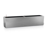 LECHUZA Pot de fleur LECHUZA Balconera Steel 80, gris perle satiné