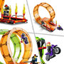Voir la diapositive 5 : LEGO City 60339 L&rsquo;Arène de Cascade avec Double Looping, Jouet de Monster Truck