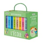 L'ECOLE. COFFRET EN 8 VOLUMES : MON SAC A DOS, LE REPAS, EN CLASSE, LA MAITRESSE, LES ACTIVITES, LA SIESTE, LE GOUTER, MES CAMARADES, Marcolin Roberta