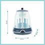 Voir la diapositive 6 : BABYMOOV Stérilisateur 2 en 1 pour enfant Turbo Steam Plus Babymoov - Biberons & Accessoires - Universel