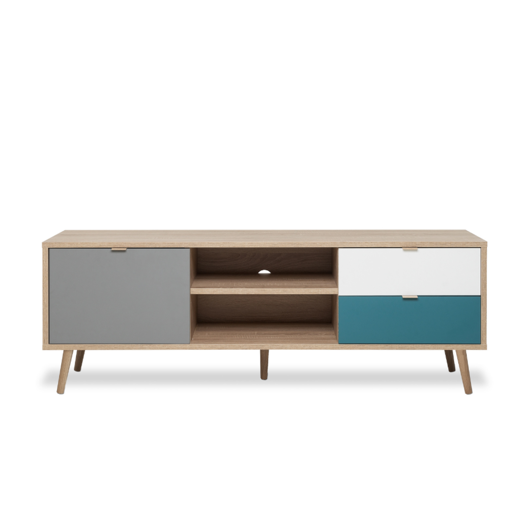 CONCEPT USINE Meuble tv scandinave 150cm perast