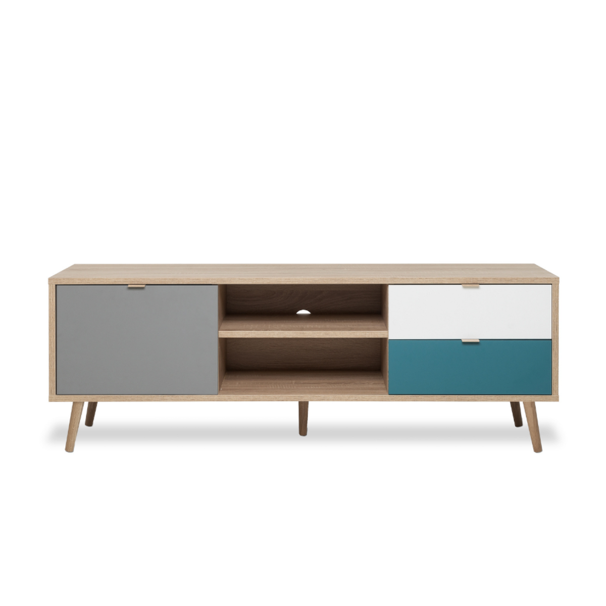 CONCEPT USINE Meuble TV scandinave 150cm PERAST