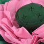 Voir la diapositive 3 : Paris Prix Tapis de Fouille Ventouse  Lotus  45cm Rose & Vert