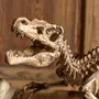 Paris Prix Statuette Déco sur Pied  Dino T-Rex  145cm Marron