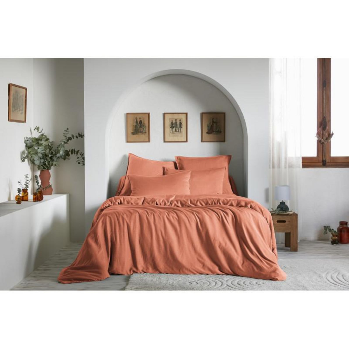 L EFFET PAPILLON Housse de couette  Lysandre  toutes dimensions  Lyocel  L'effet Papillon