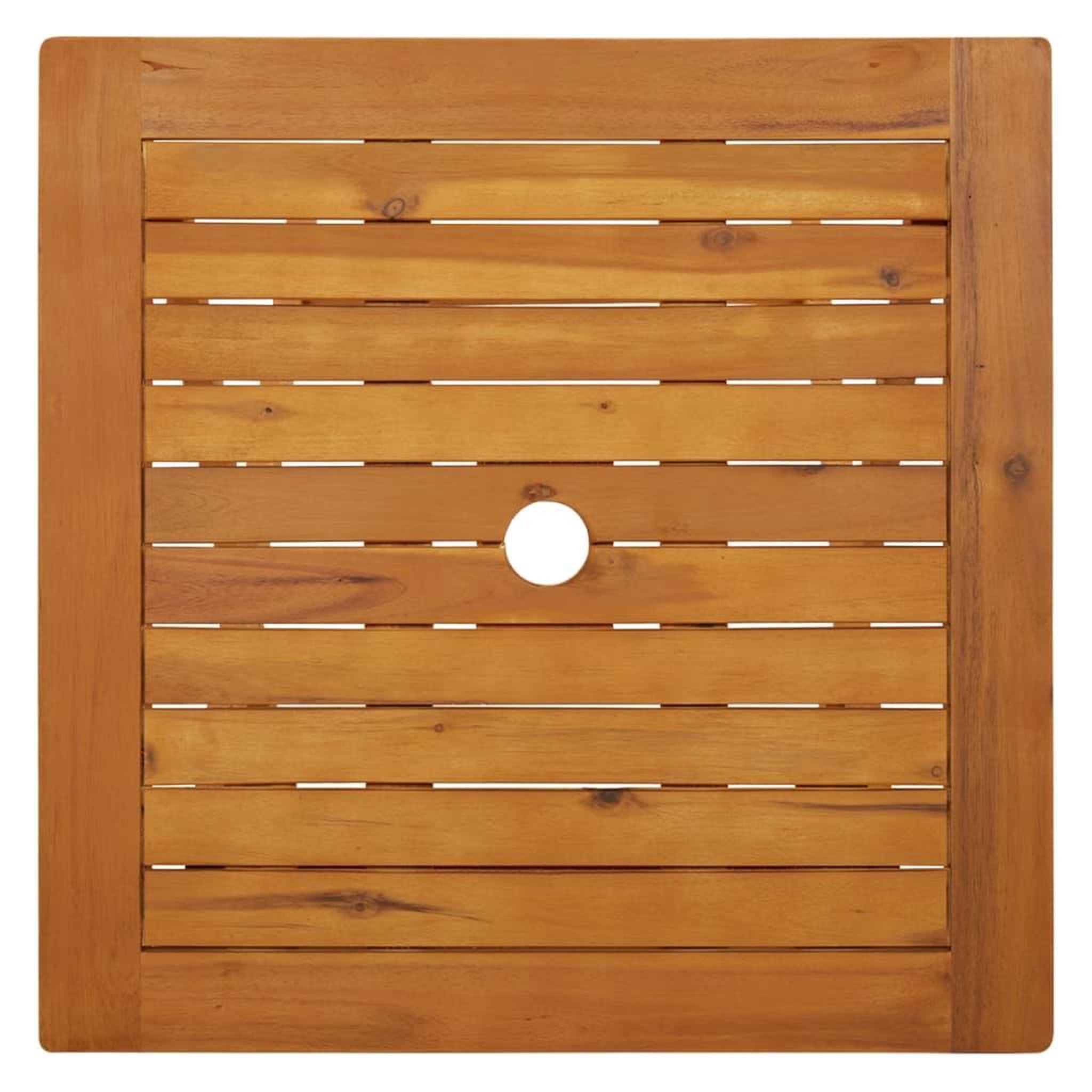 Voir la diapositive 5 : VIDAXL Table pliable de jardin 60x60x75 cm Bois d'acacia solide