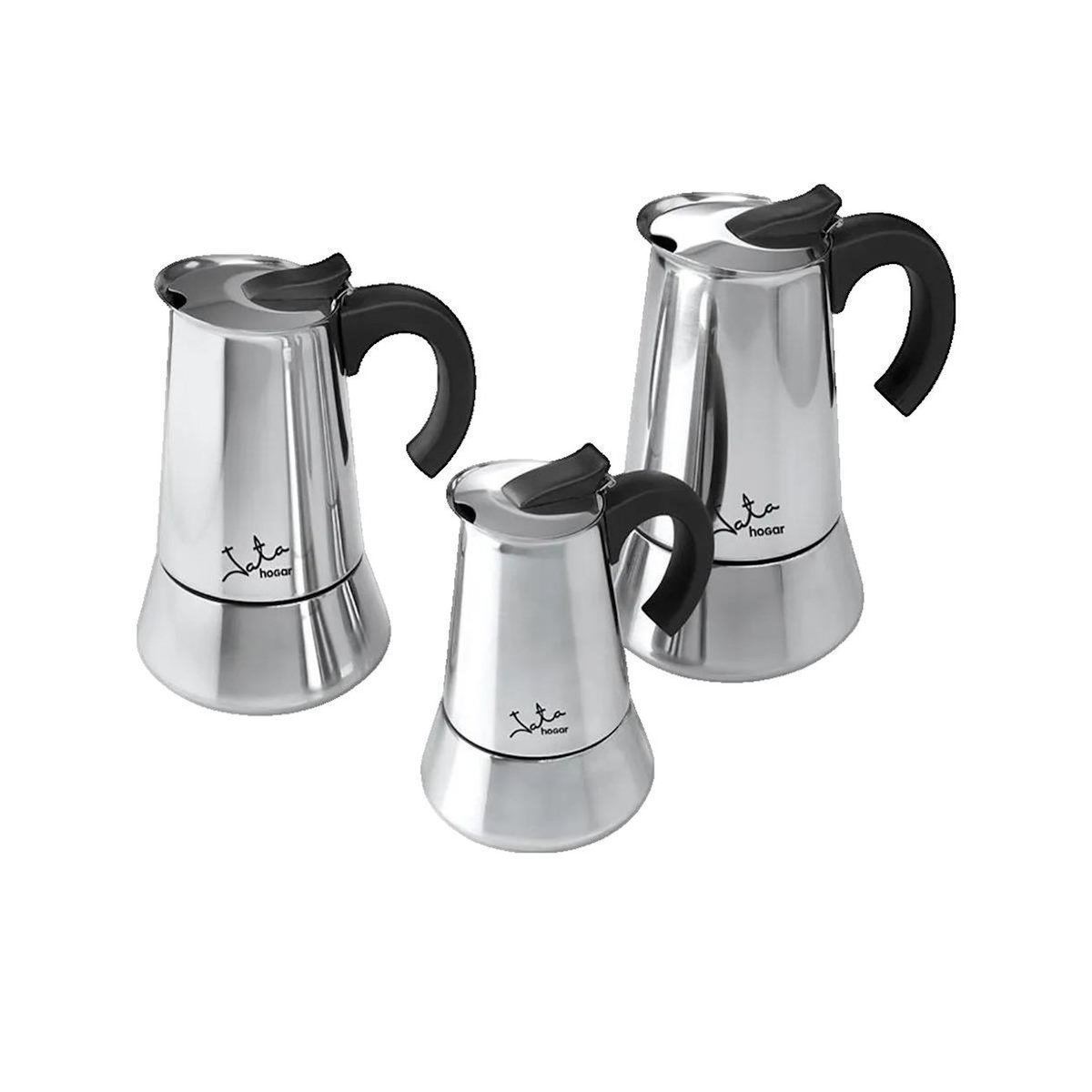 JATA Cafetière italienne Jata 8436017659436 acier inoxydable
