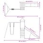 Voir la diapositive 6 : VIDAXL Aire de jeux d'exterieur bois de pin impregne