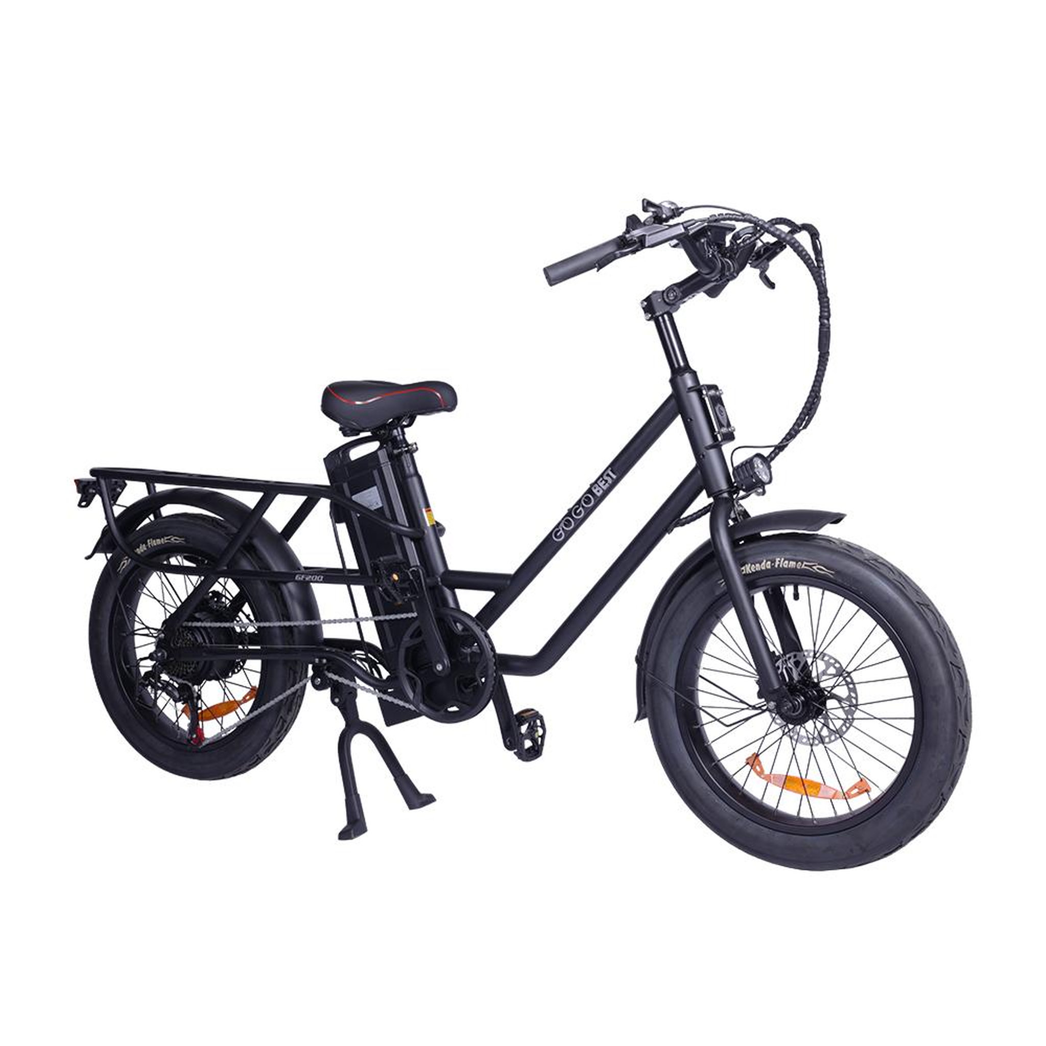 Voir la diapositive 1 : GOGOBEST Vélo cargo électrique GOGOBEST GF200, 500W