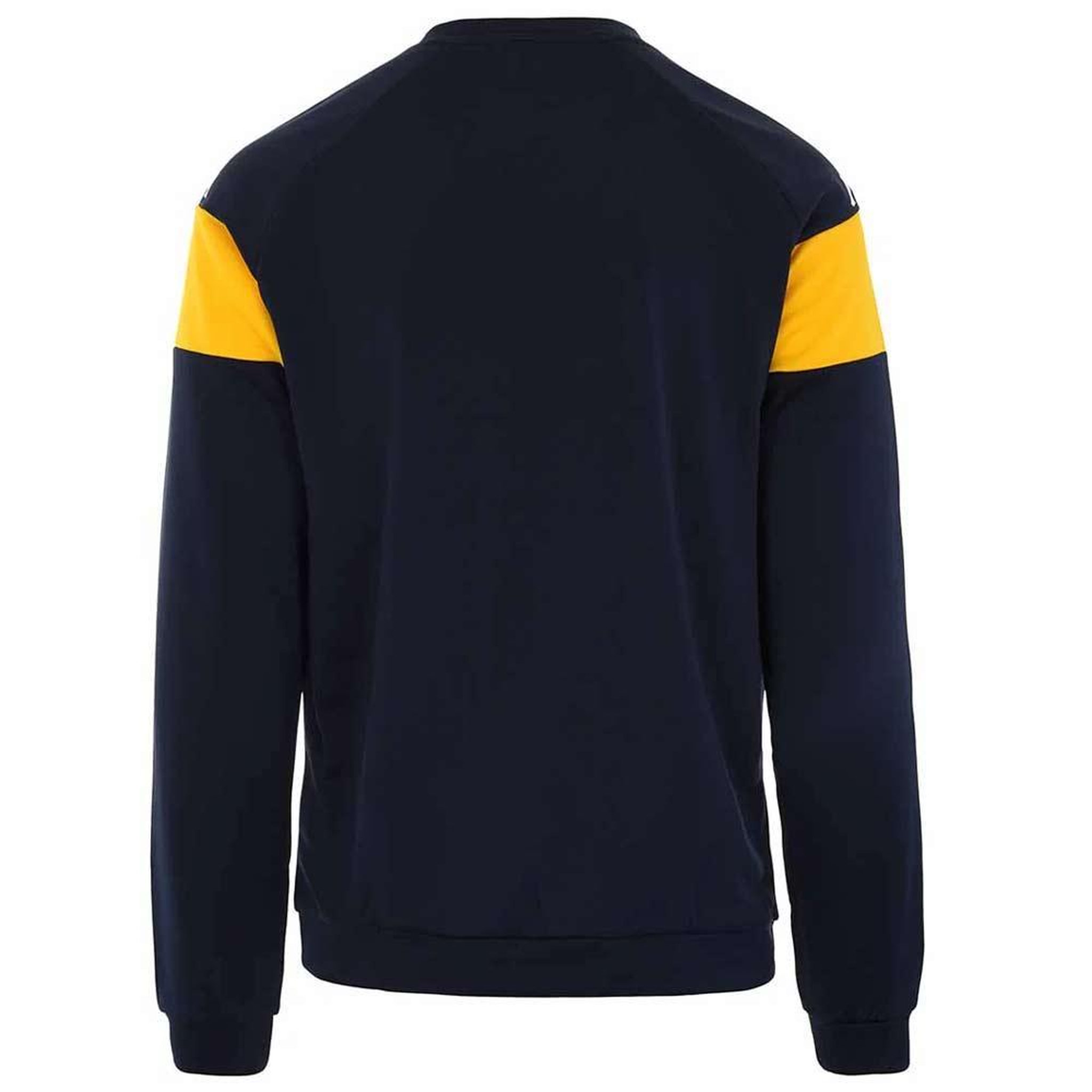 Voir la diapositive 2 : KAPPA Sweat Marine/Jaune Homme Kappa Dido
