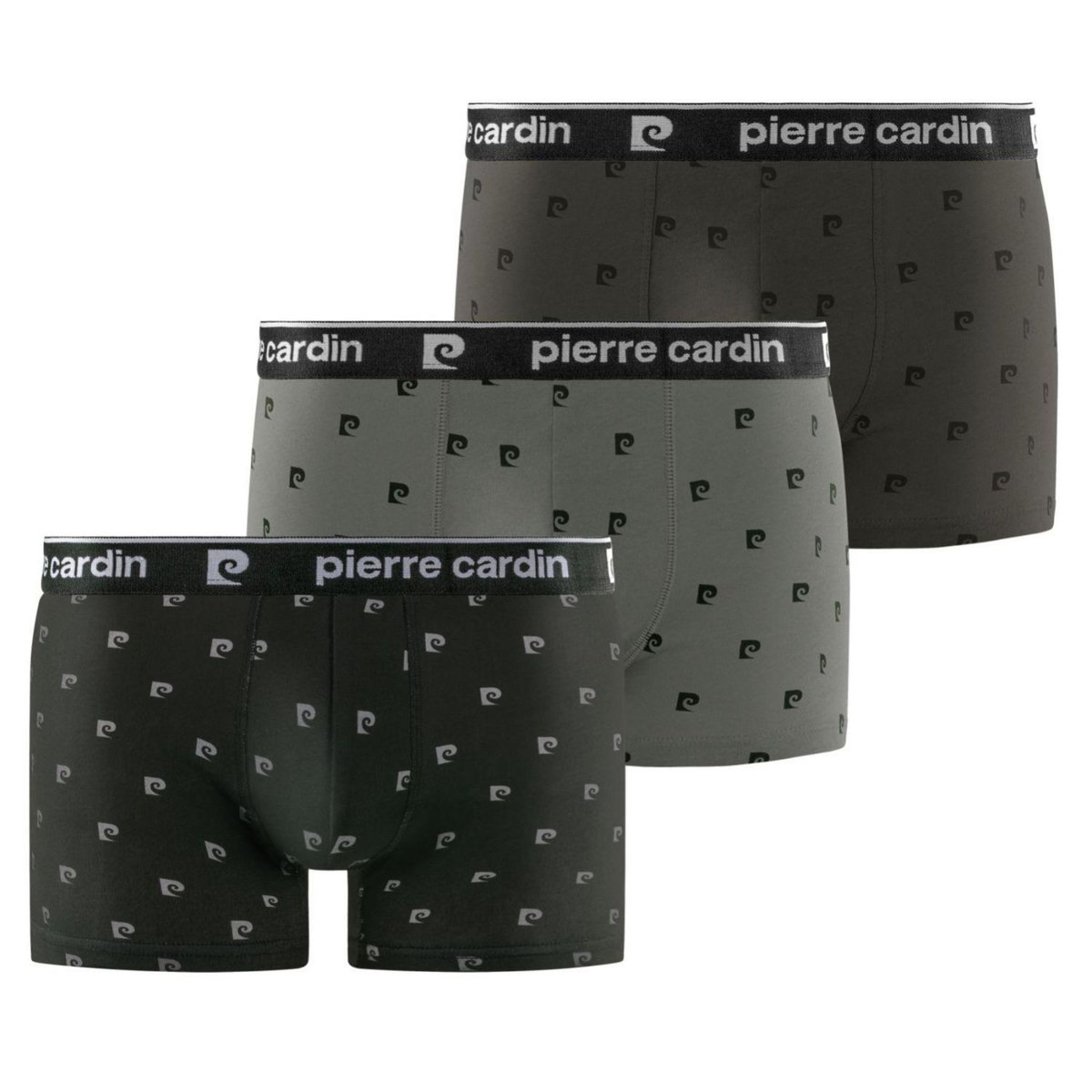 PIERRE CARDIN Lot de 3 boxers homme Print
