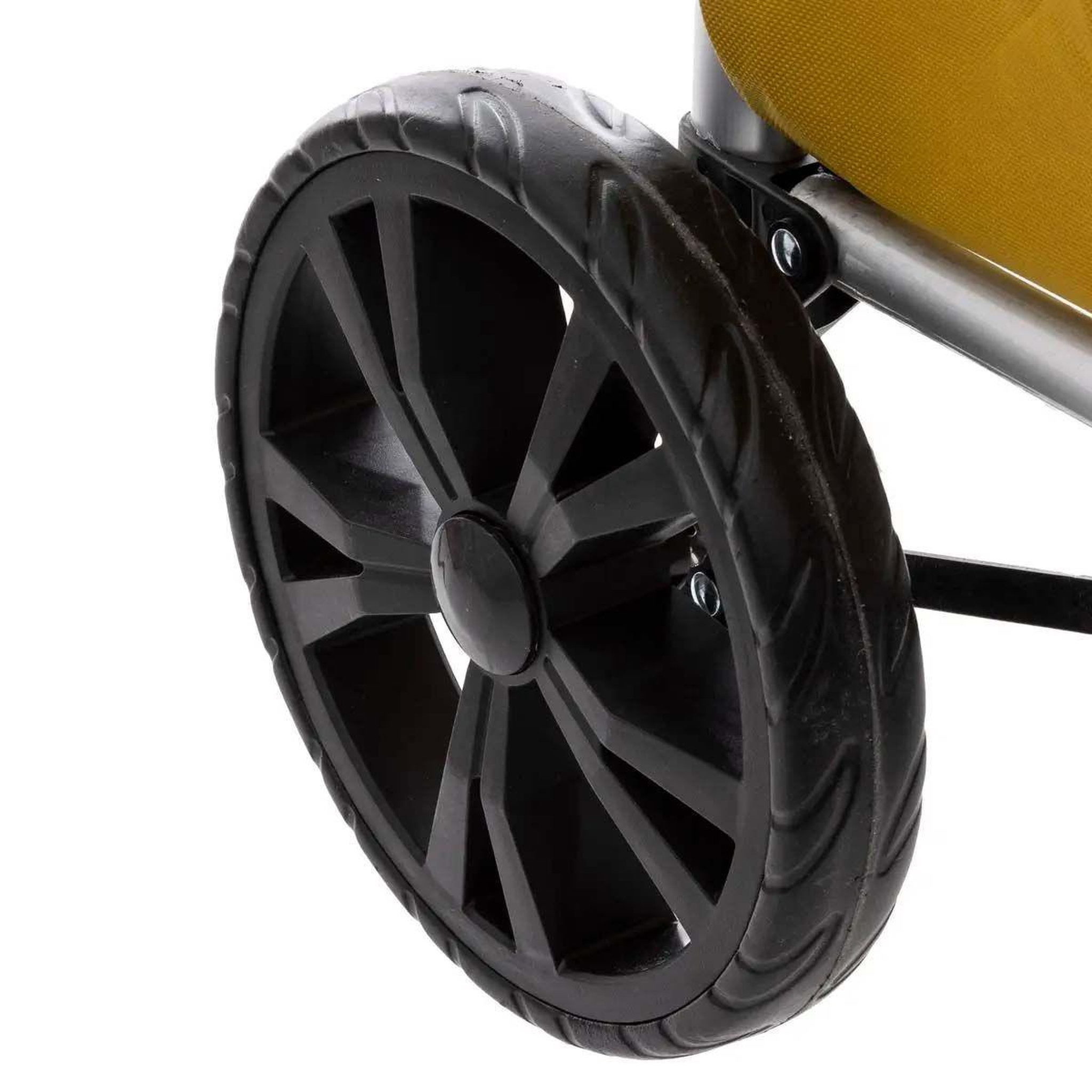 Voir la diapositive 2 : FIVE Chariot de marché design  modern  98cm moutarde