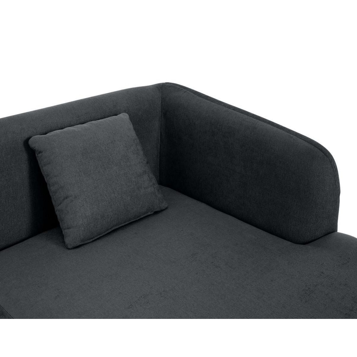 LISA DESIGN Ikare - module d'assise méridienne droit - en tissu