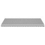 Voir la diapositive 3 : VIDAXL Tissu de remplacement pour auvent Anthracite et blanc 6x3,5 m