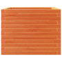 Voir la diapositive 5 : VIDAXL Jardiniere cire marron 60x60x46 cm bois de pin massif