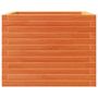 Voir la diapositive 5 : VIDAXL Jardiniere cire marron 60x60x46 cm bois de pin massif