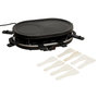 Voir la diapositive 1 : FIVE Appareil à Raclette  8 Personnes  47cm Noir