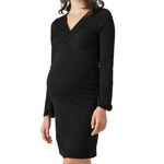 VERO MODA MATERNITY Robe de Grossesse  Femme Vero Moda Maternity Flared. Coloris disponibles : Noir