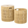 Voir la diapositive 1 : Paris Prix Lot de 2 Paniers de Rangement  Ryan  46cm Naturel