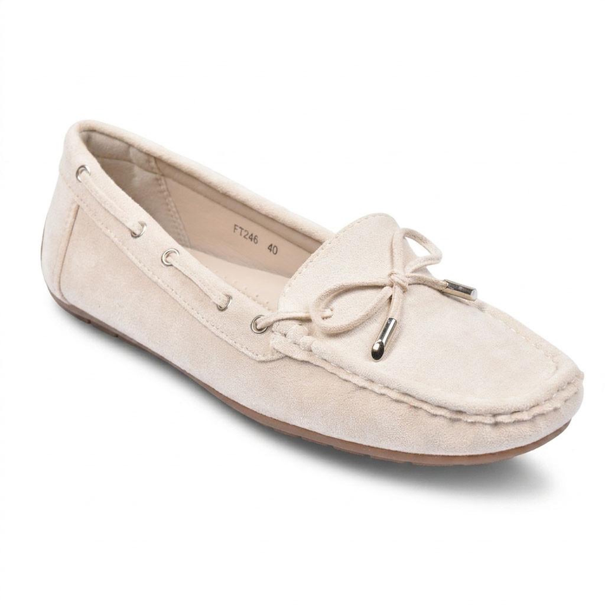 Voir la diapositive 1 : OZABI OZABI Mocassins Femme Lacet Daim Bobo Chic 3 Coloris
