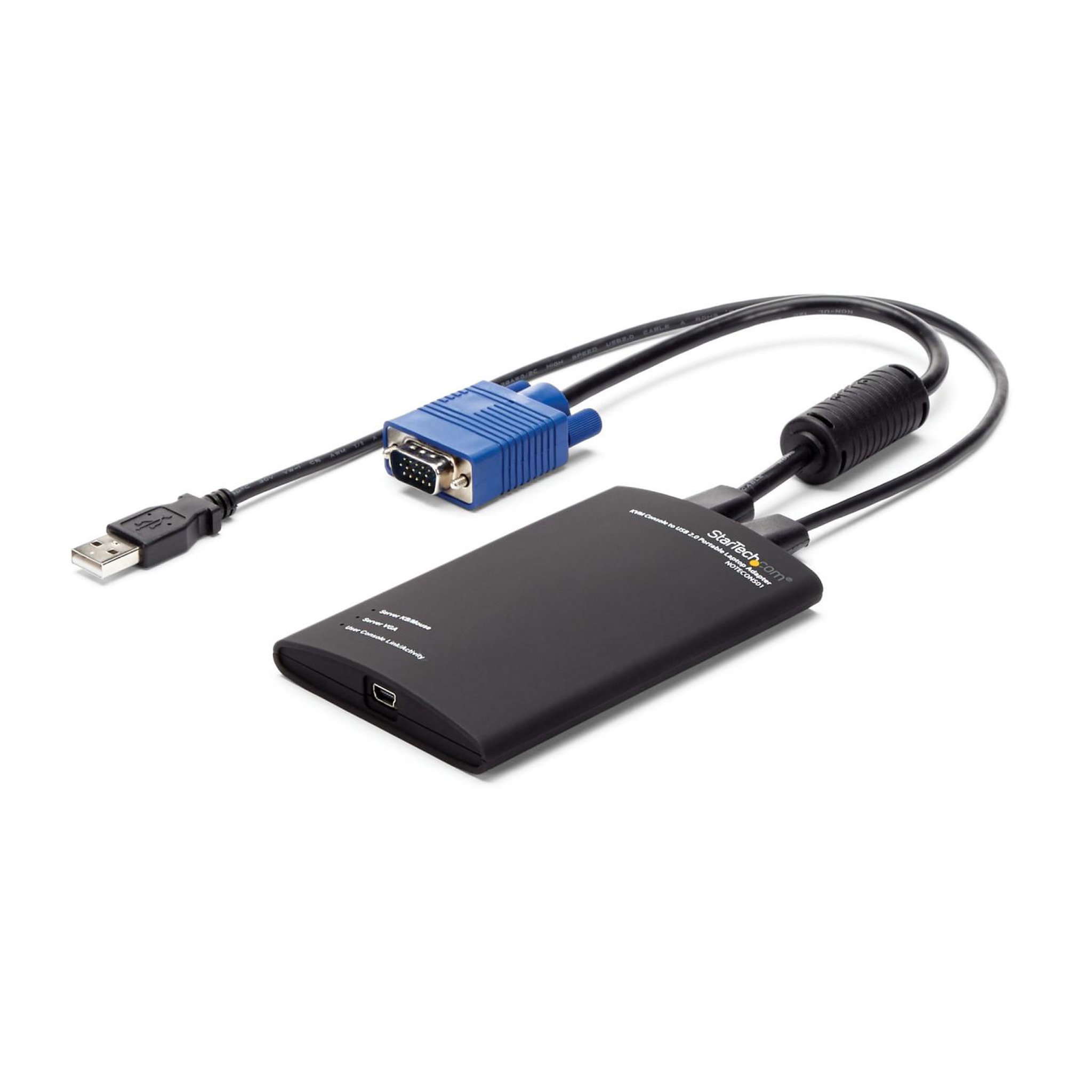 Voir la diapositive 2 : Startech Startech.com adaptateur crash cart pour pc portable - console kvm vers usb 2.0