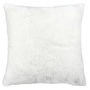 Voir la diapositive 1 : Paris Prix Coussin Déco  Imitation Fourrure  40x40cm Blanc