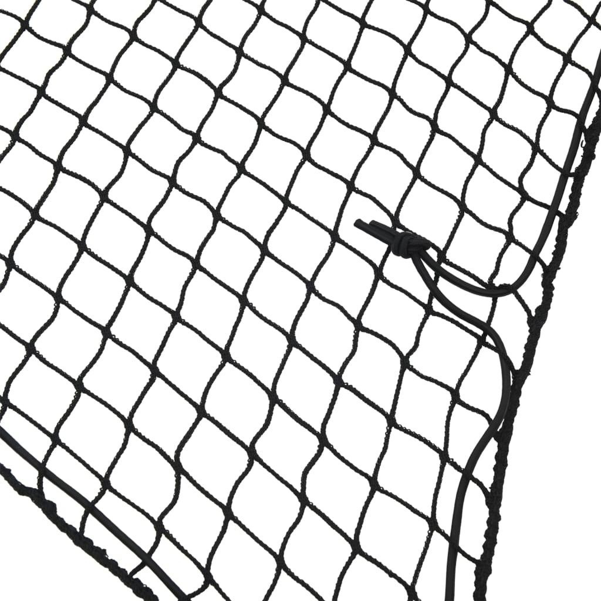 Voir la diapositive 3 : VIDAXL Filet pour remorque avec corde elastique noir 3x2,5 m PP
