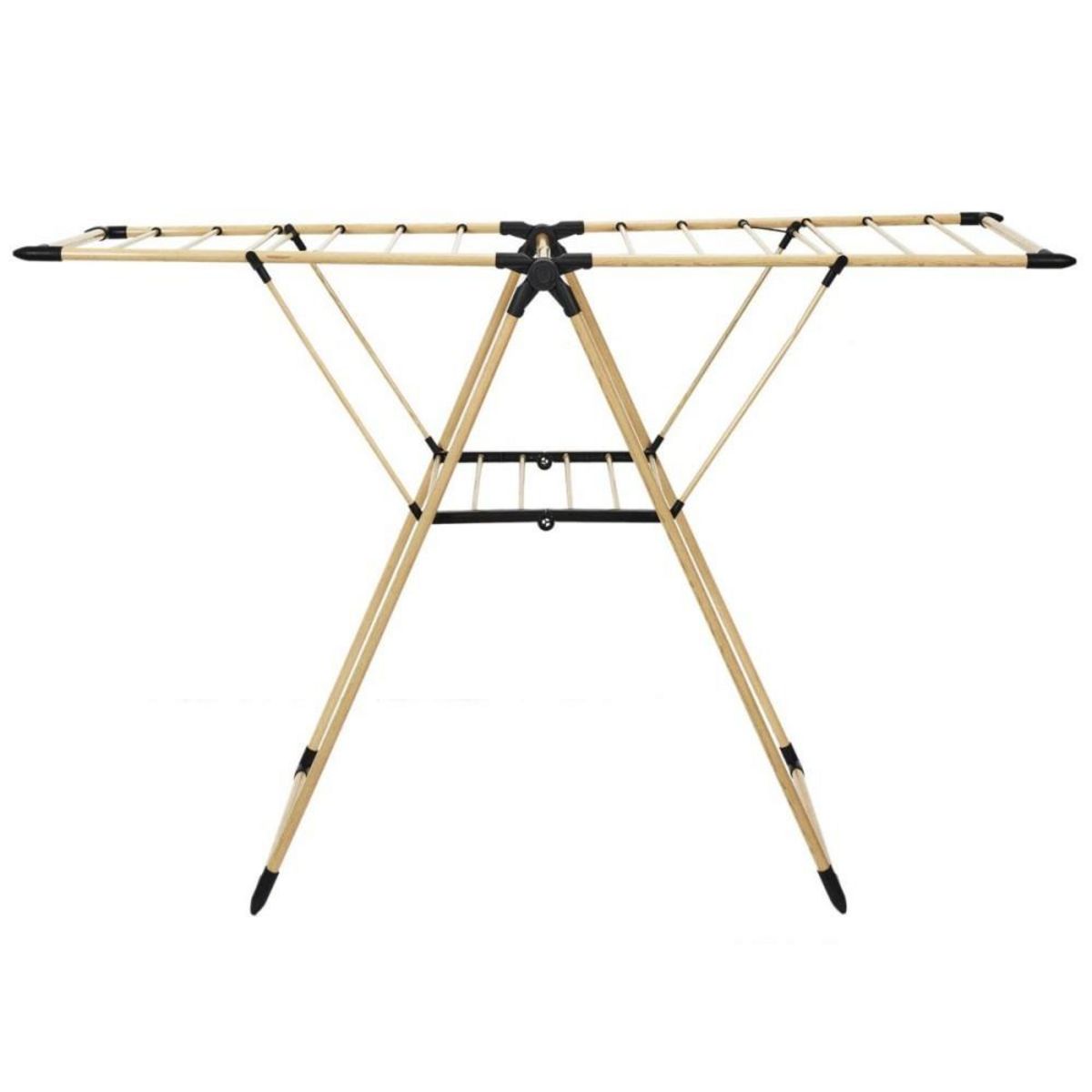 The Home Deco Factory Etendoir à linge effet bois 13m étendage