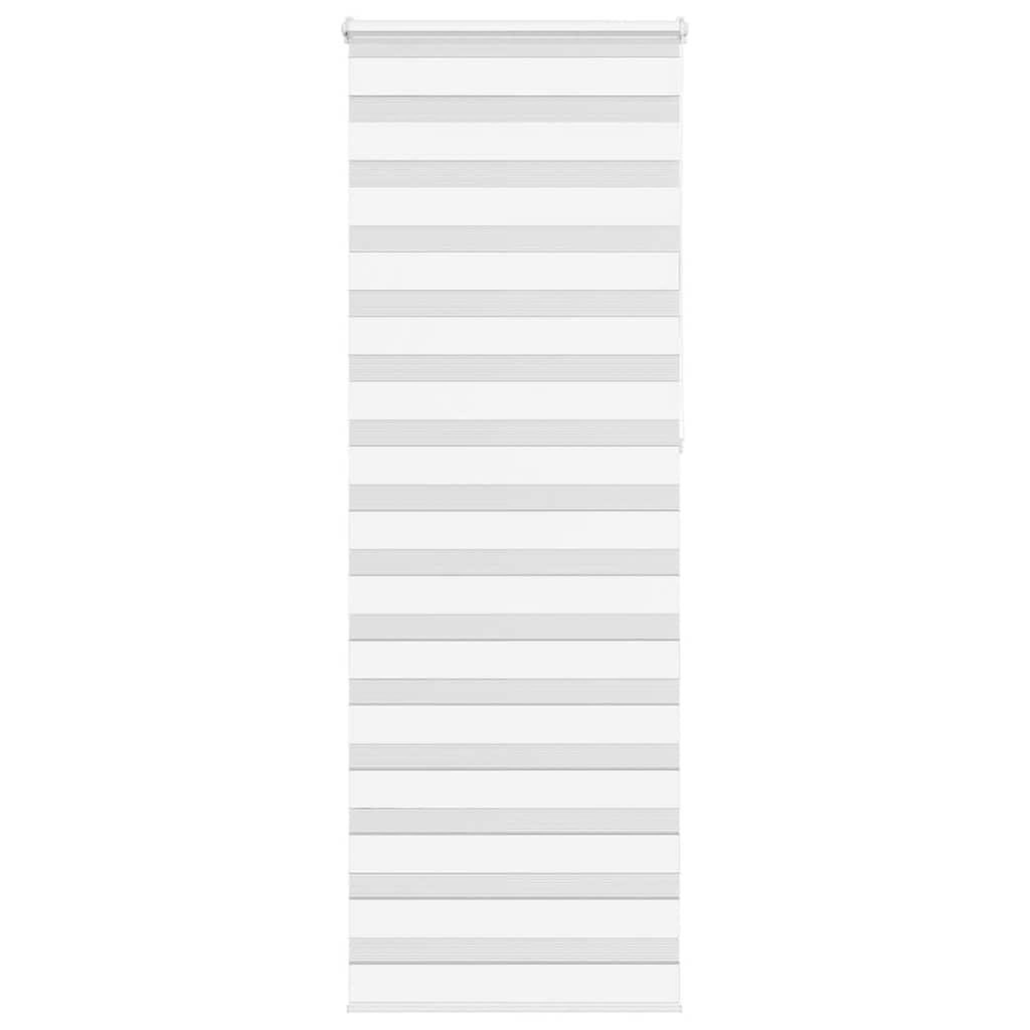 VIDAXL Store zebre blanc 75x230 cm largeur du tissu 70,9 cm polyester